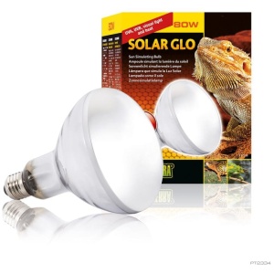 Exo Terra Solar Glo 80w Self Ballasted Uv Heat Lamp