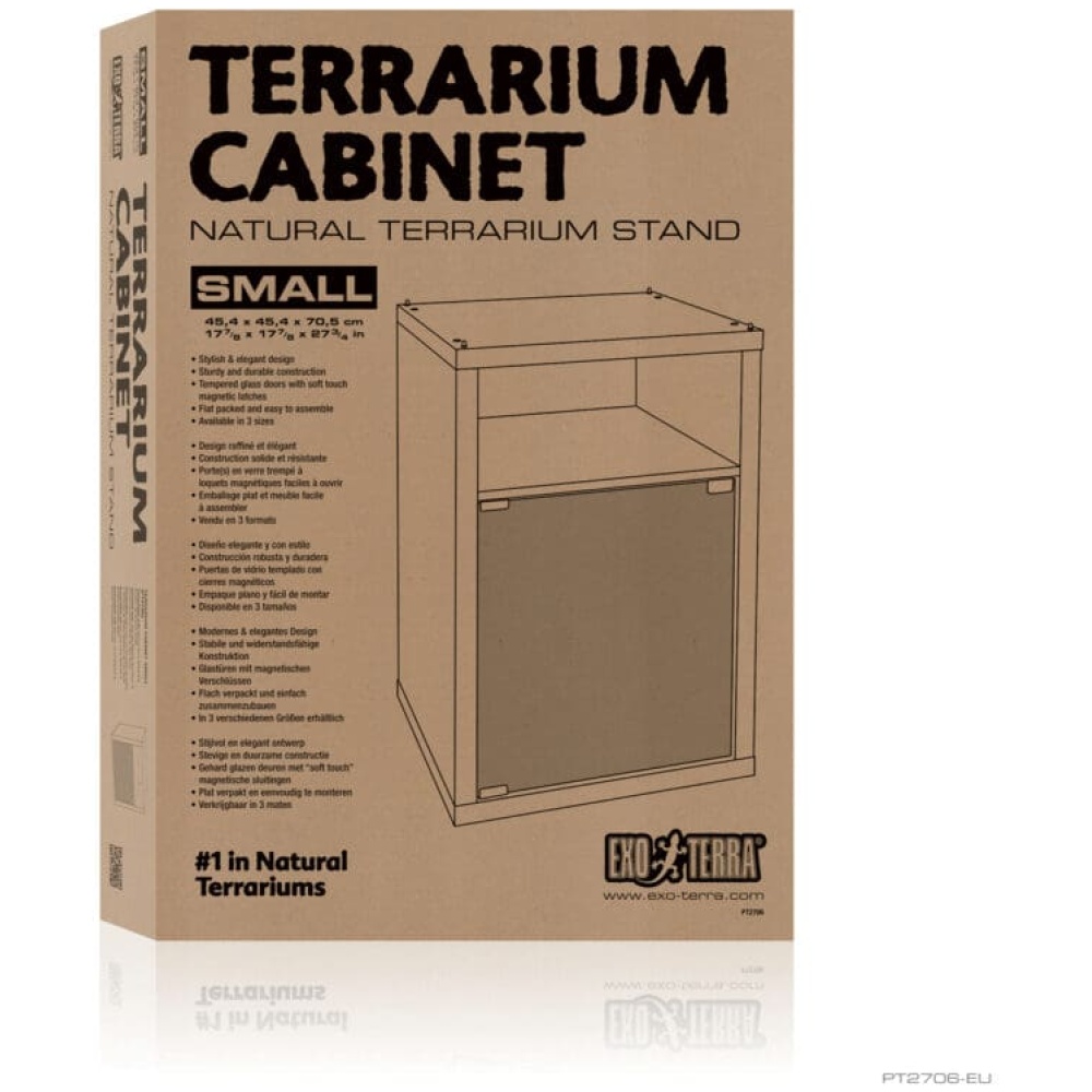 Exo Terra Terrarium Cabinet 45cm Black - Image 3