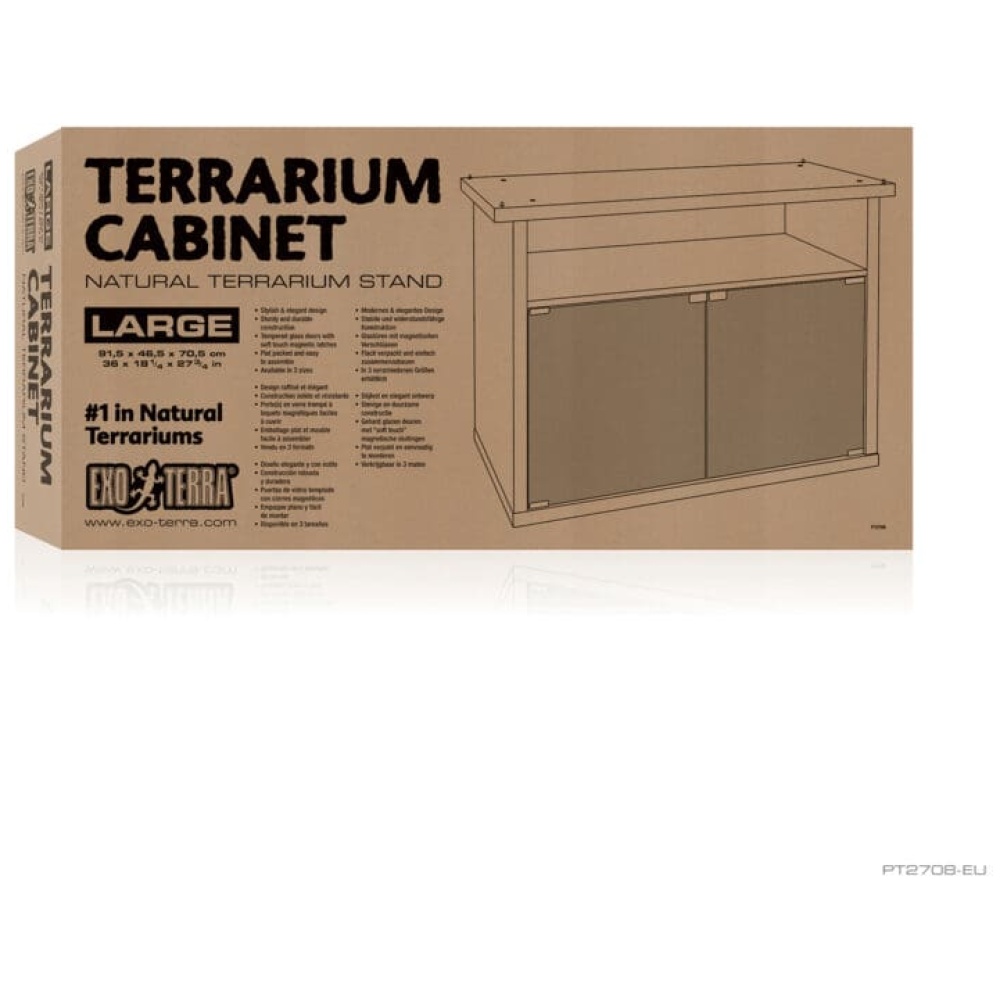 Exo Terra Terrarium Cabinet 90cm Black - Image 3