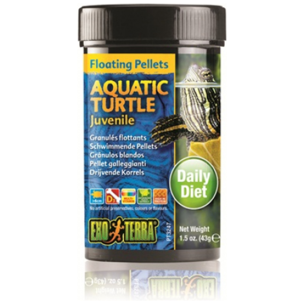 Exo Terra Turtle Juvenile Floating Pellet 43gm
