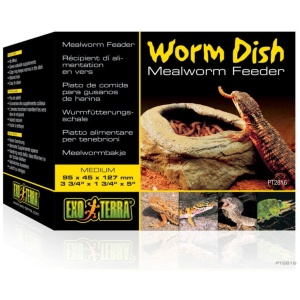 Exo Terra Worm Dish Mealworm Feeder