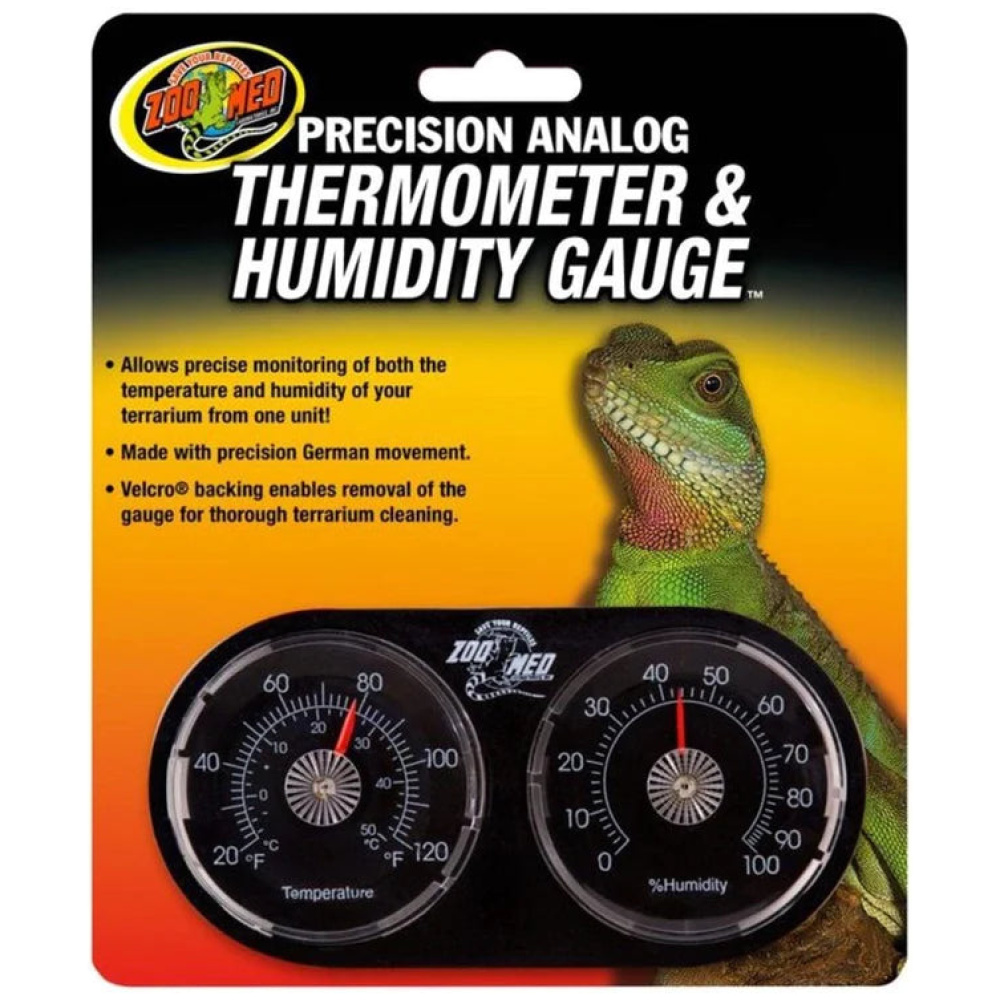 Zoo Med Dual Thermometer/Humidity Gauge