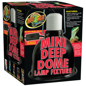 Zoo Med Mini Deep Dome Lamp Fixture