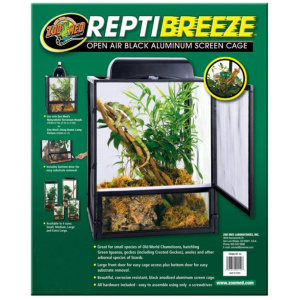 Zoo Med ReptiBreeze Aluminium Screen Cage 41 x 41 x 51cm