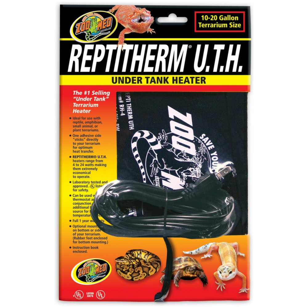 Zoo Med ReptiTherm Under Tank Heater 8 x 6in 8w