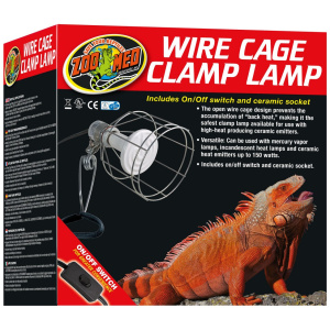 Zoo Med Wire Cage Clamp Lamp