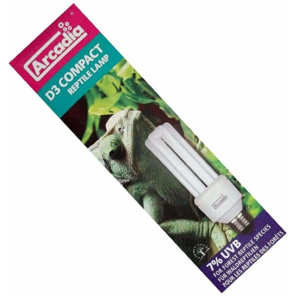 Arcadia 7% UV-B D3 Forest Compact - 23W