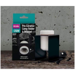 Arcadia Ceramic Lamp Holder Plus Bracket PRO <250W