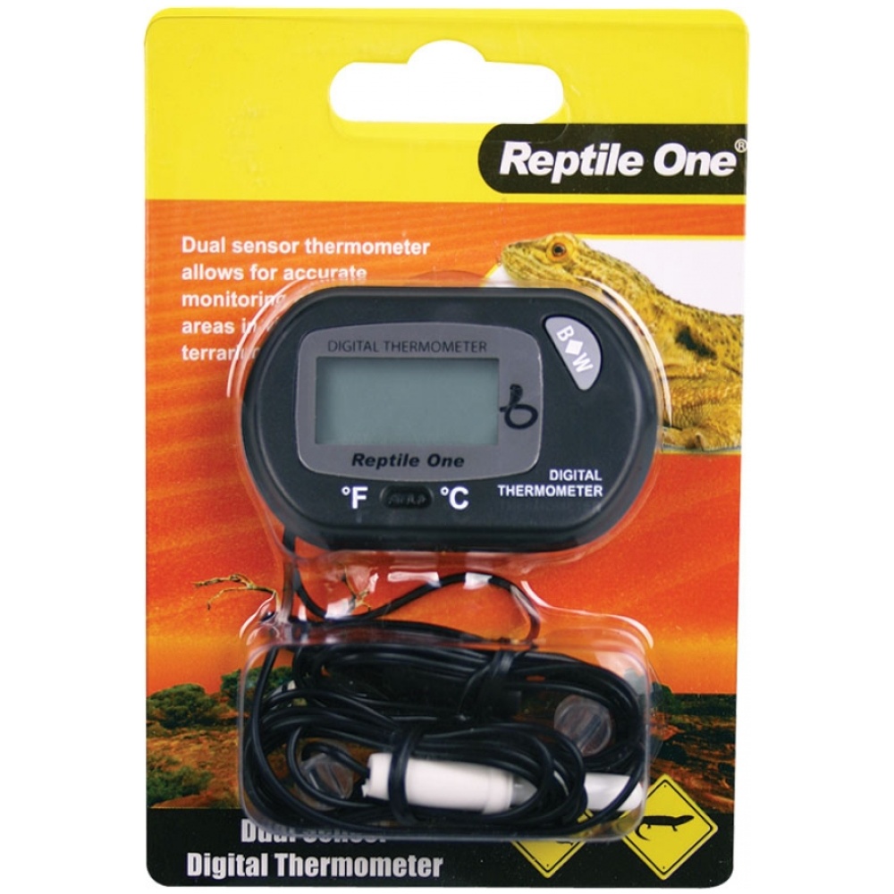 Reptile One Dual Zone Sensor LCD Reptile Thermometer