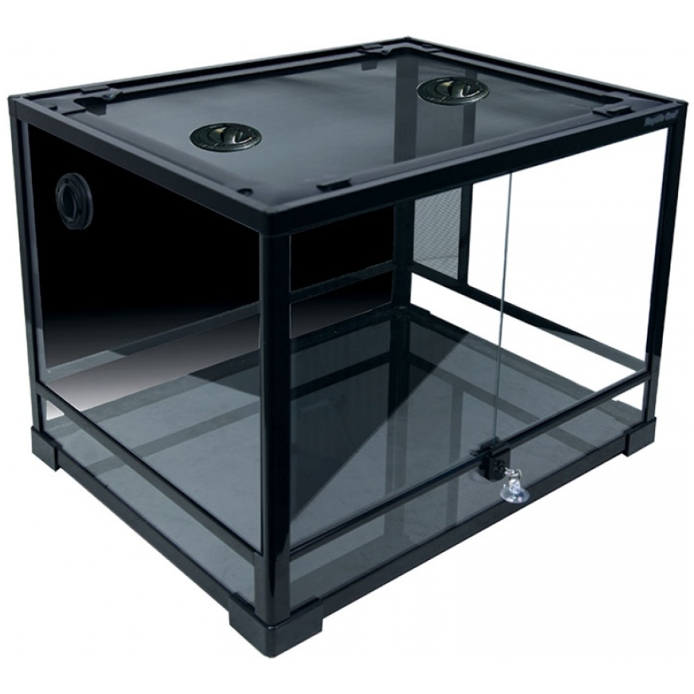 Reptile One RTF 600H Glass Hinged Door Terrarium 60x45x45cm