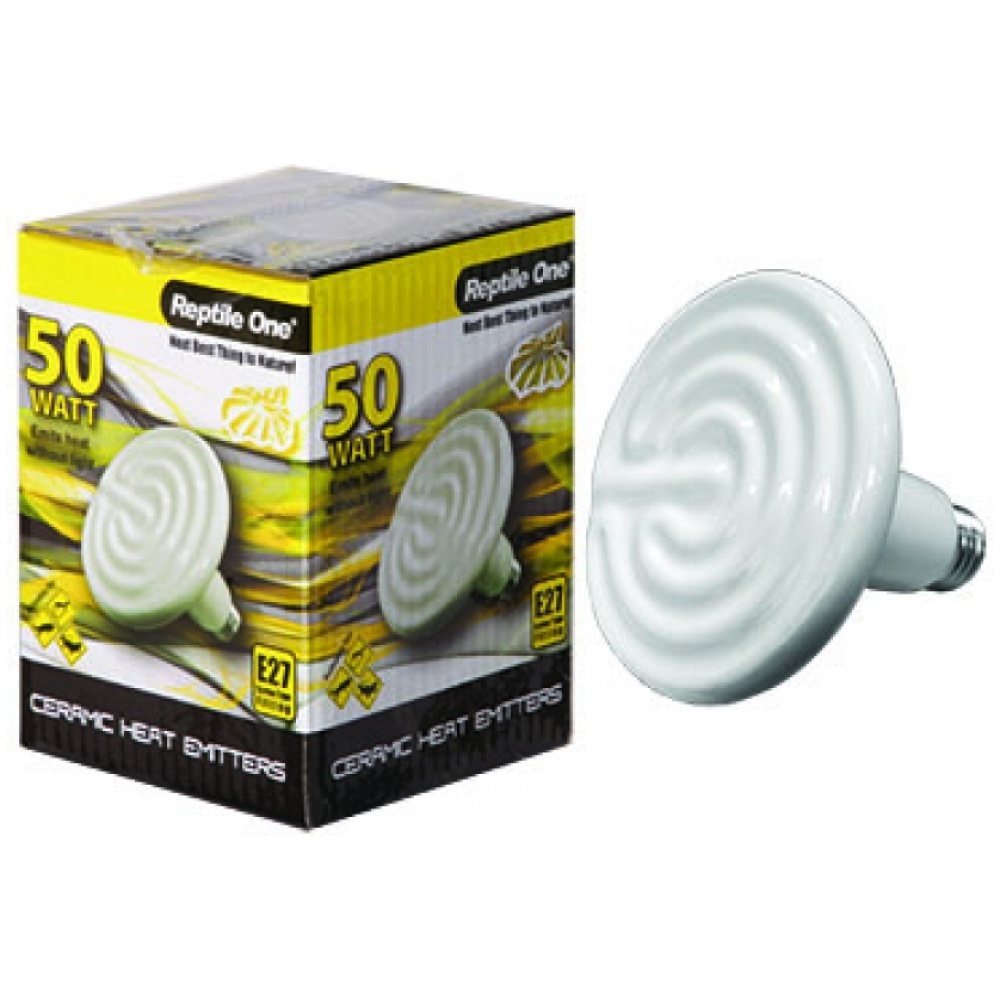 Reptile One Ceramic Heat Lamp 100w E27 Screw Fitting