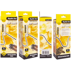 Reptile One Terraheat Heat Cord 15W 2M 240V Black Wproof