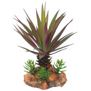 Eco Tech Crimson Spike Cactus 17Cm