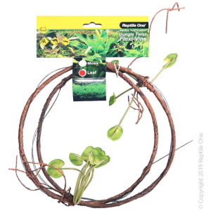 Reptile One Plant Reptile Vine Jungle Twist Leaf 1.5M