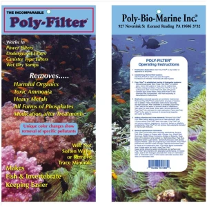 Poly Filter 20cm X 10cm (8 in X 4 in) Polyfilter