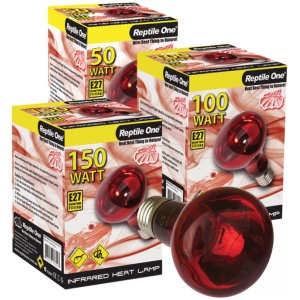 Reptile One Infrared Heat Lamp 150w E27 Screw Fitting