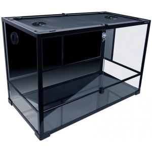 Reptile One RTF 900HT Glass Hinged Door Terrarium 90x45x60cm