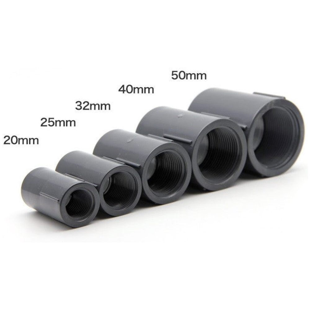 SxT Grey DIN Female Threaded Coupling
