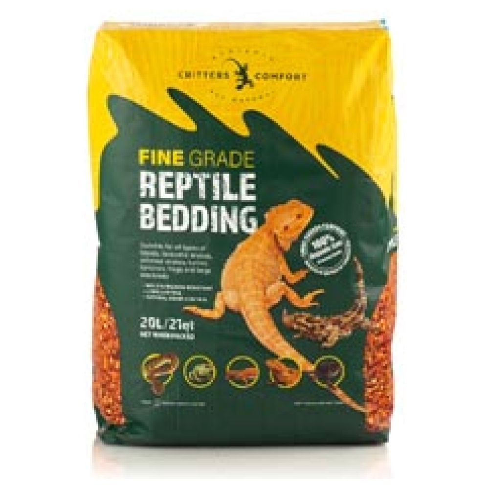 Reptile one Critters Comfort Reptile Bedding Fine 20L