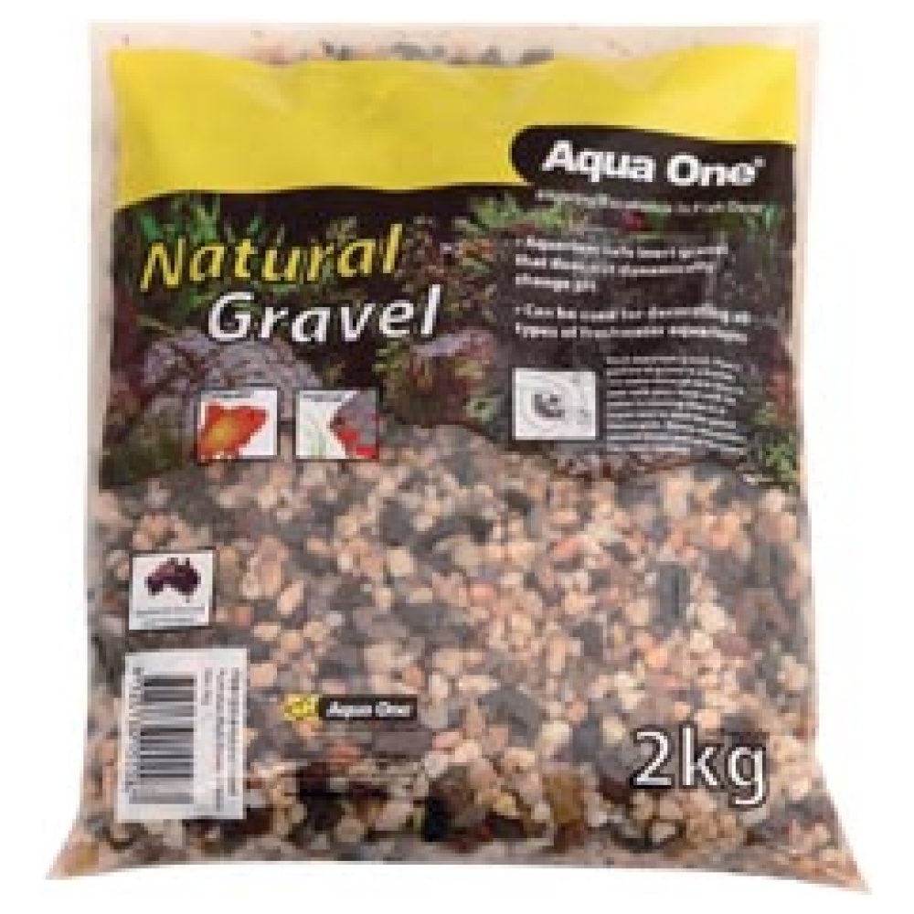 Natural Gravel Australian Multi Brown 4-6mm Mix 2kg