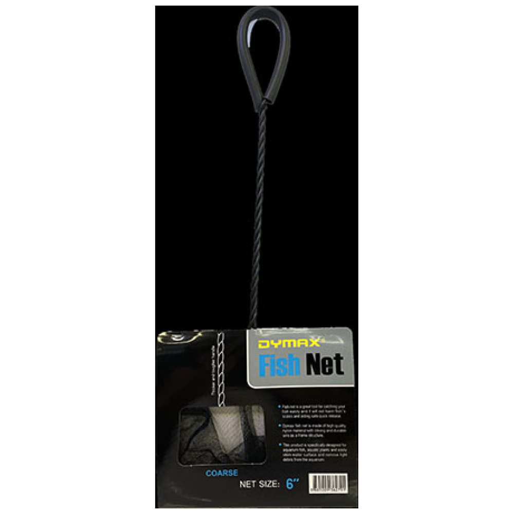 Dymax Fish Net 6″ Coarse Black Net
