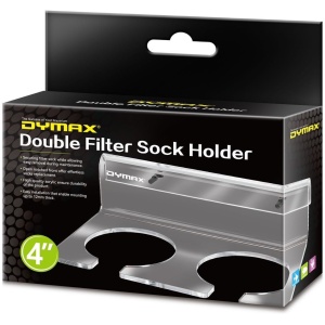 Dymax Double Filter Sock Holder 4″