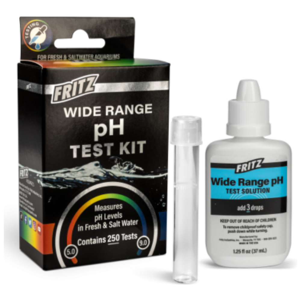 Fritz Wide Range PH Test Kit (pH5.0 to 9.0)