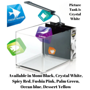 Dymax Iq7 Mini Acrylic Tank 18l-Crystal White