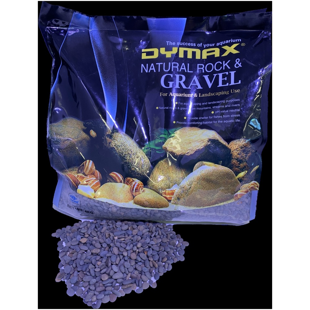 Dymax Natural Black Gravel 8kg (4-5mm)