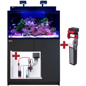 Red Sea Max Nano XXL Kit With Nano Mat And Reefer ATO (Black)