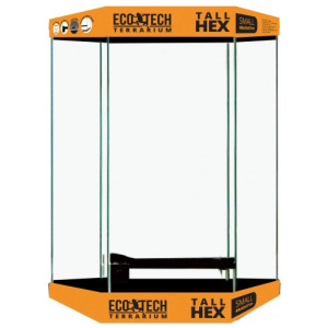 Eco Tech Hexagon Tall Terrarium 57 x 49 x 42cm