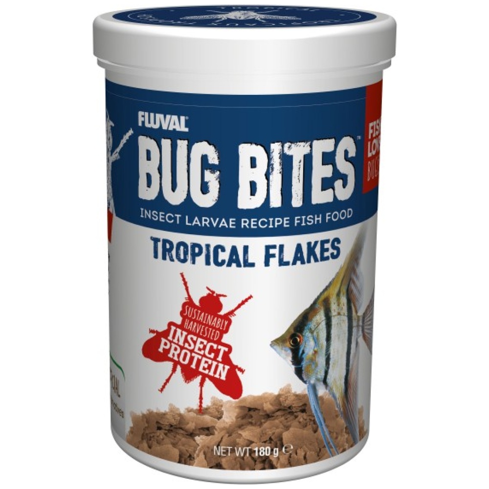 Fluval Bug Bites Tropical Flakes