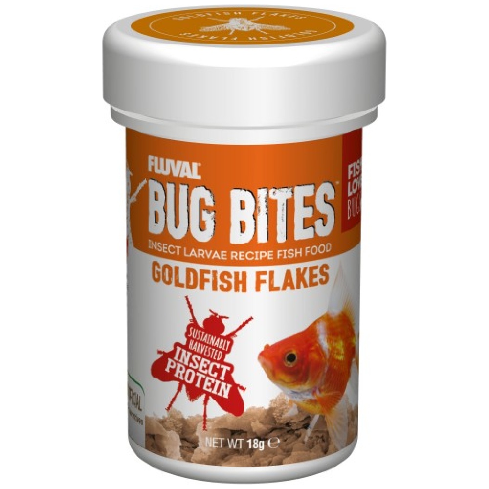 Fluval Bug Bites Goldfish Flakes - Image 2