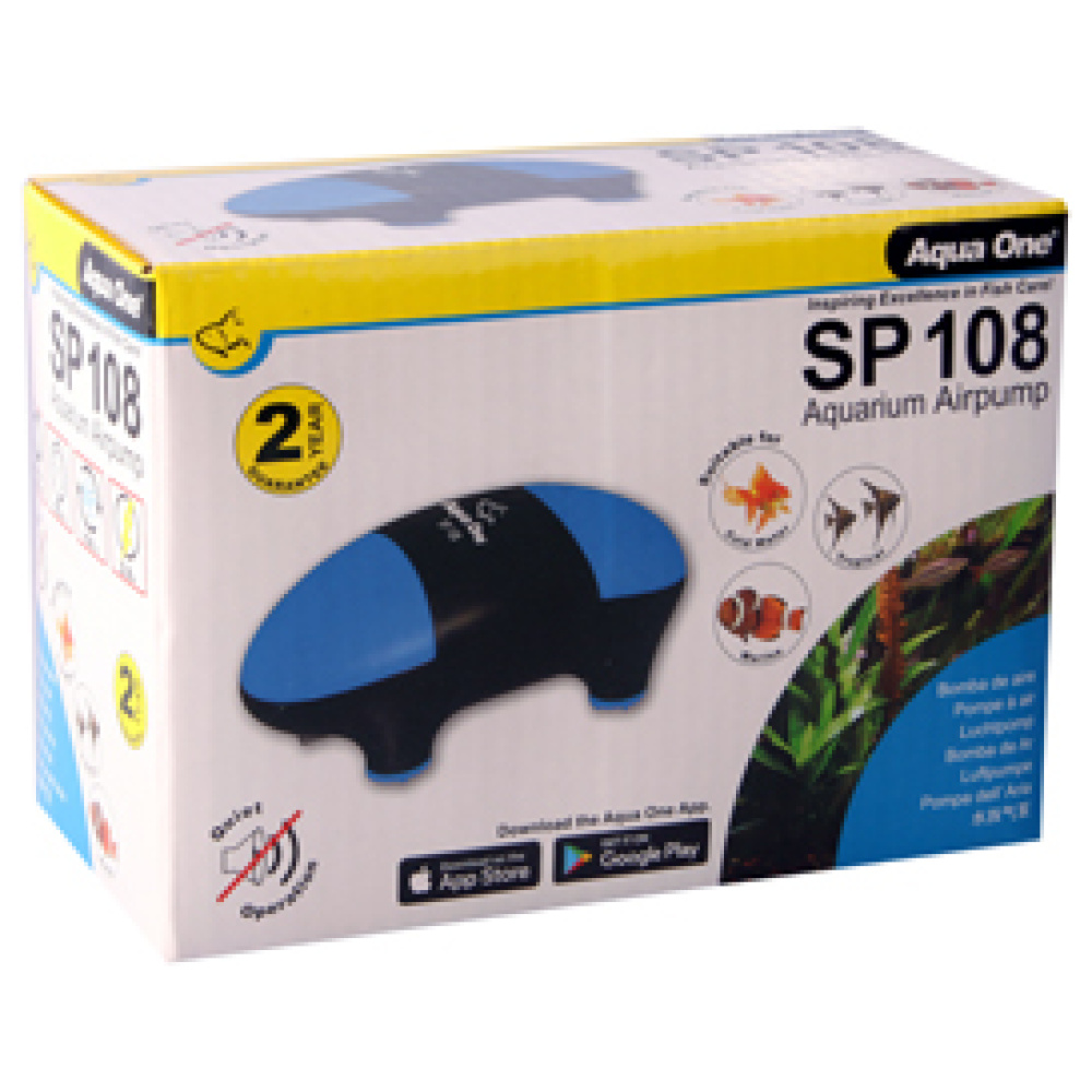 SP 108 Single Outlet Air Pump 108L/HR