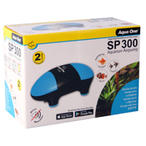 SP 300 Twin Outlet Air Pump 2 X 150L/HR