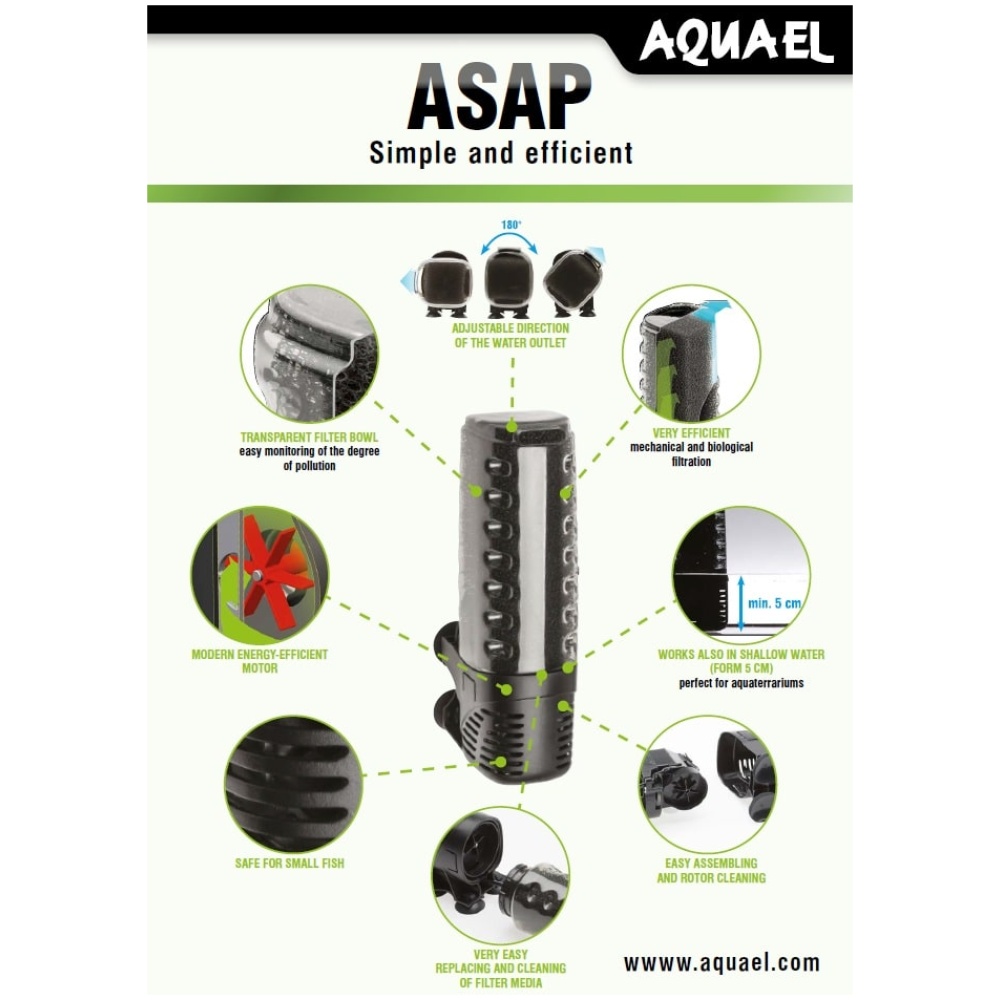 Aquael Leddy Day & Night 60 Black Aquarium Set - Image 7