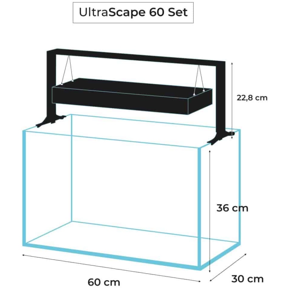 Aquael Ultrascape 60 Forrest Aquarium - Image 3