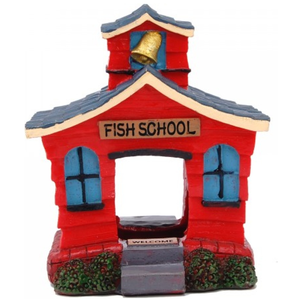 Bioscape Fantasy Fish School House 10 x 9cm