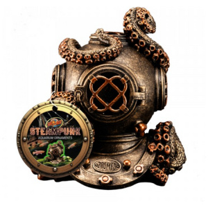 Zoo Med Steampunk Ornament Helmet  Octopus 8.5cm