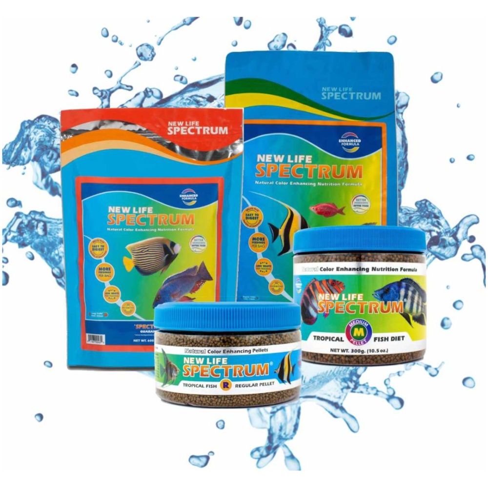 New Life Spectrum Large Tropical Fish Diet 2.2kg - Sinking Pellet 3-3.5mm