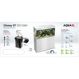 Aquael Glossy 120 White Package