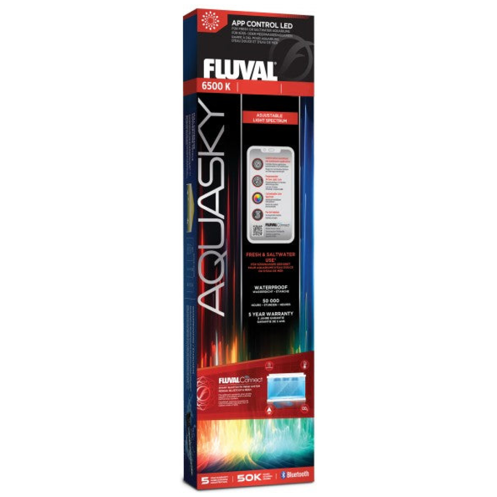Fluval LED Aquasky RGB+W 3.0  12w 38 - 62.8cm Wifi & BT