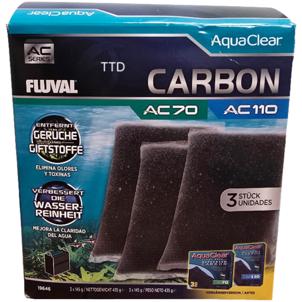 Fluval AC70/110 Activated Carbon Insert ( 3 Pack )