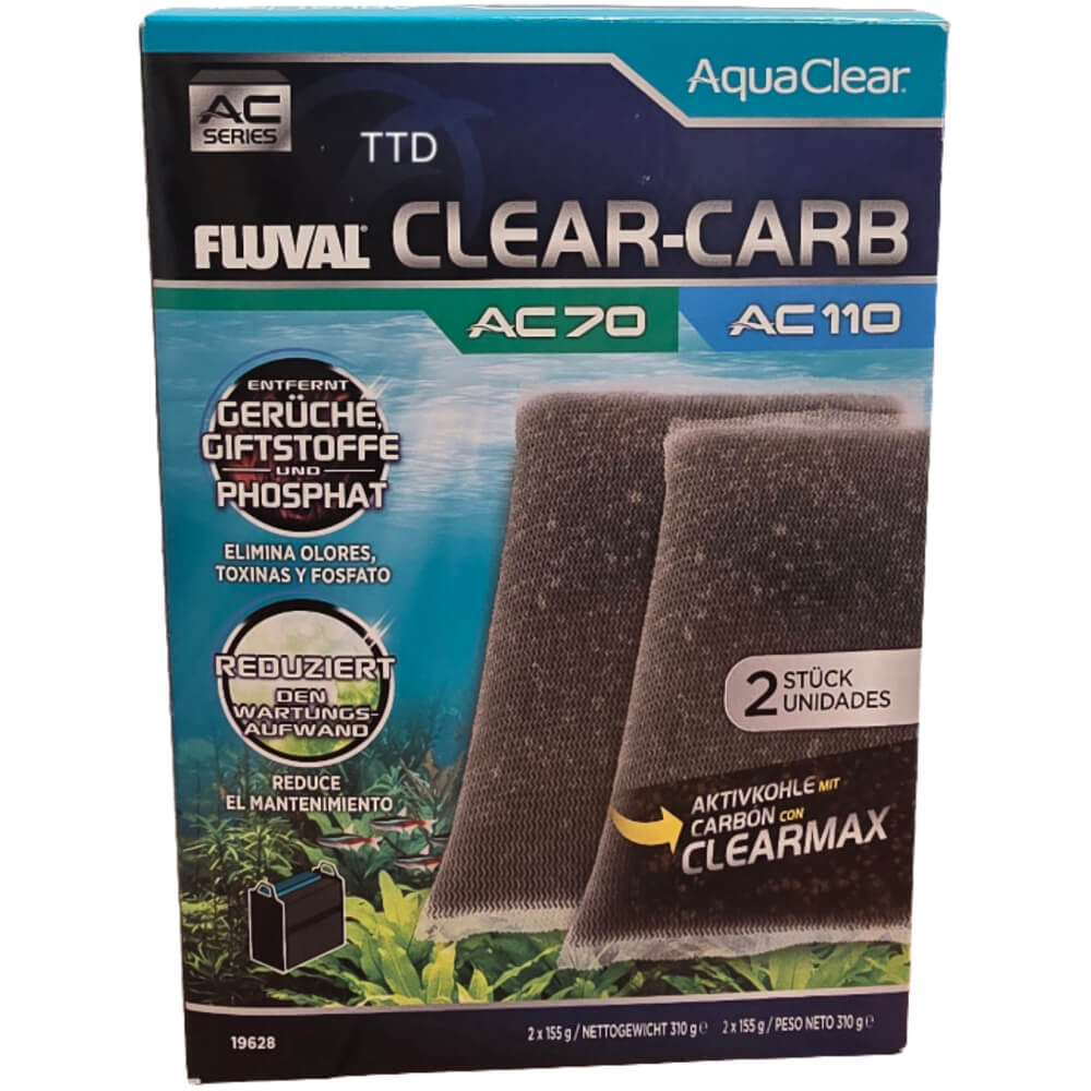 Fluval AC70/110 Clear Carb Insert ( 2 Pack )