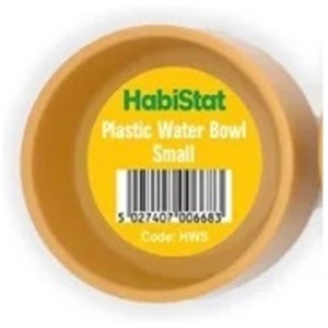 Habistat Round Plastic Water Bowl - Small