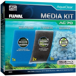 Fluval Aquaclear AC70  Filter Media Maintenance Kit