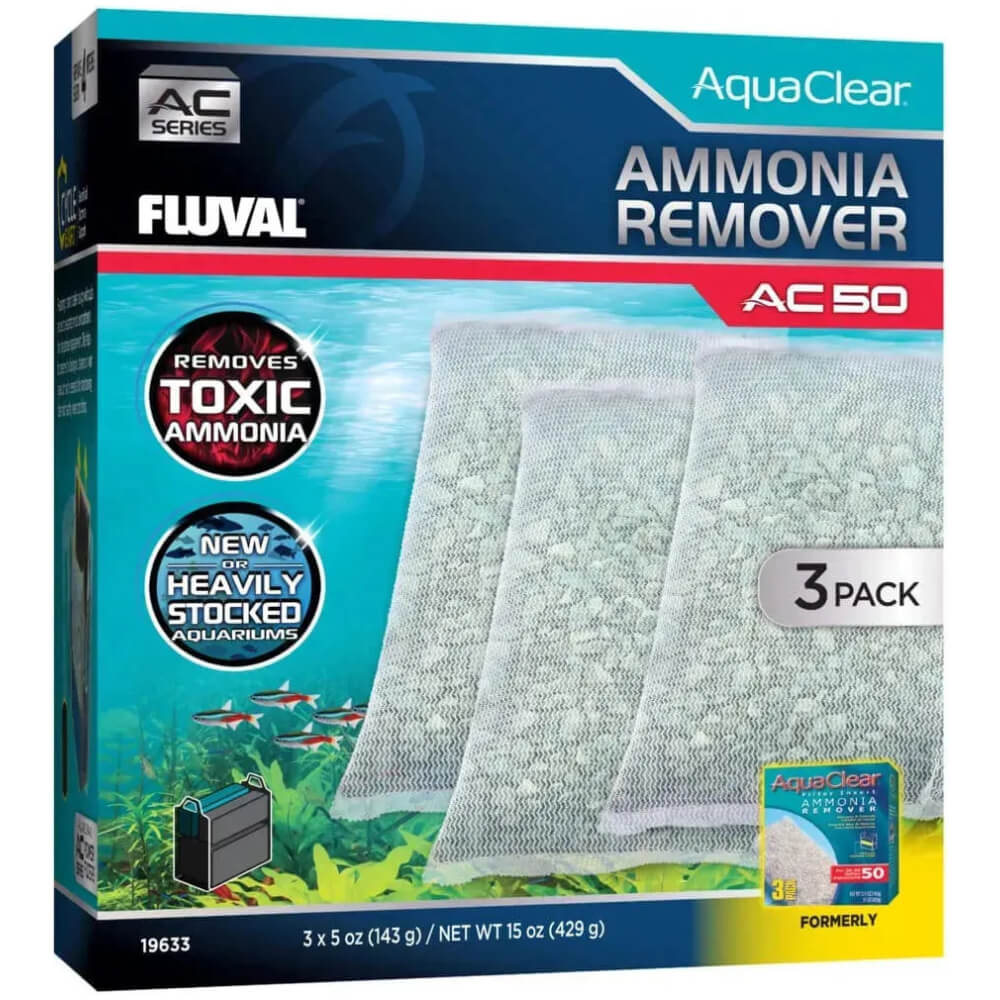 Fluval AC50 Ammonia Remover Insert 3 Pack