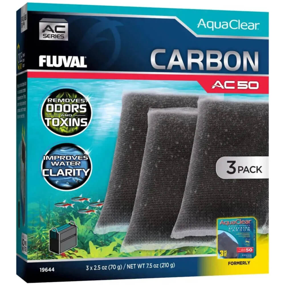 Fluval AC50 Activated Carbon Insert ( 3 Pack )