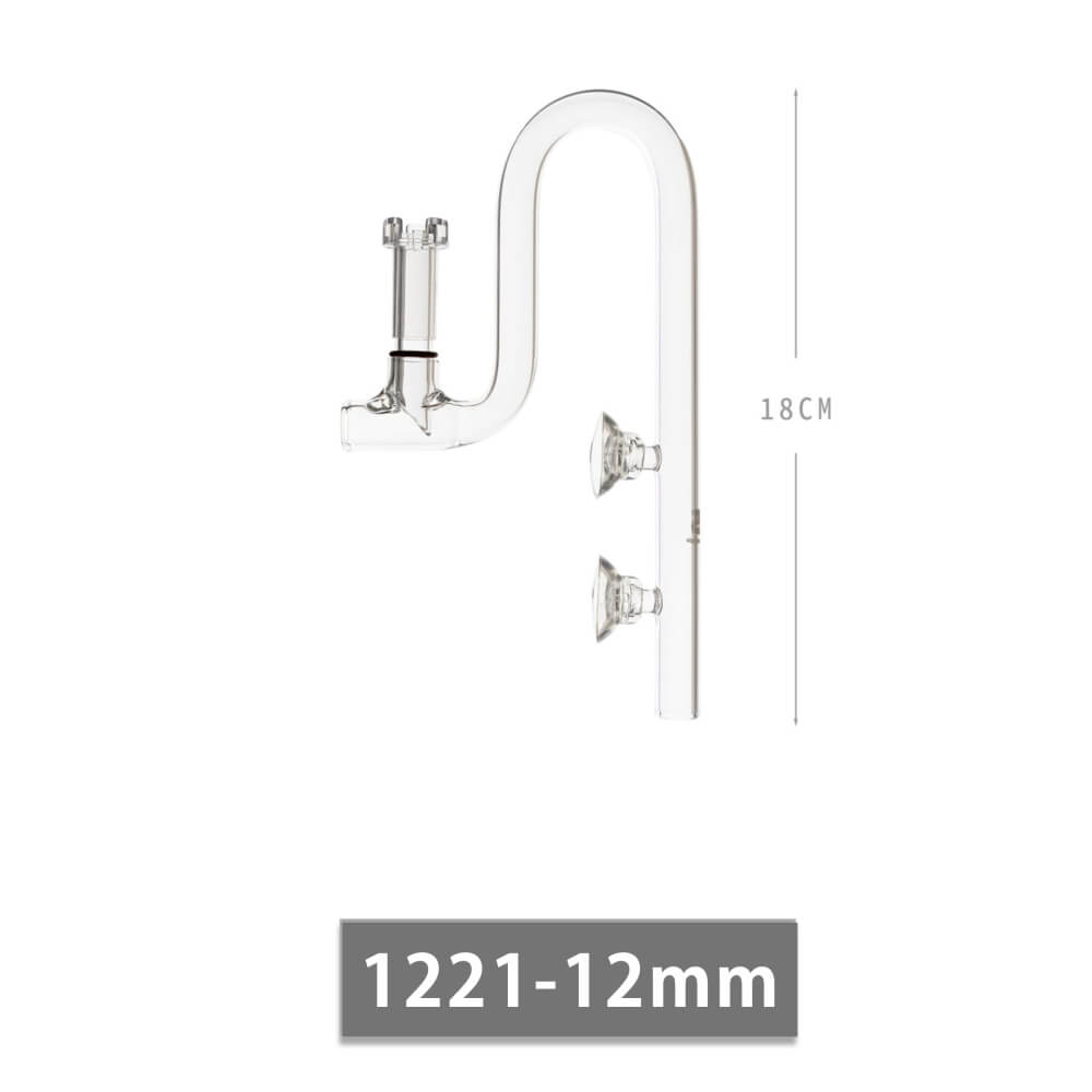 Glass Outflow with Surface Skimmer 12mm