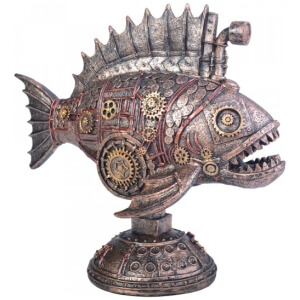 Bioscape Steampunk Fish Medium 20 x 5.5 x 19cm